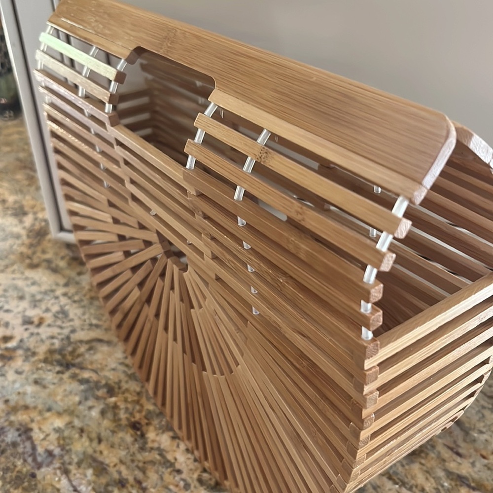 Bamboo handbag - Picture 4 of 4